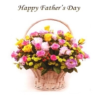 Floral Basket for Dad